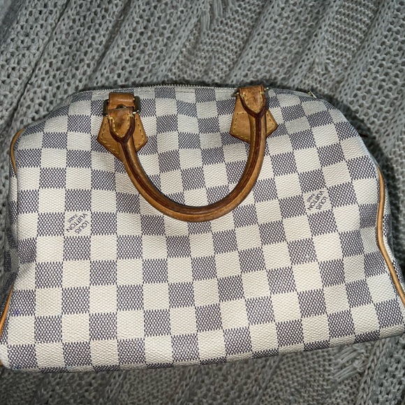 Louis Vuitton Handbags - Louis Vuitton Speedy 25 Azur